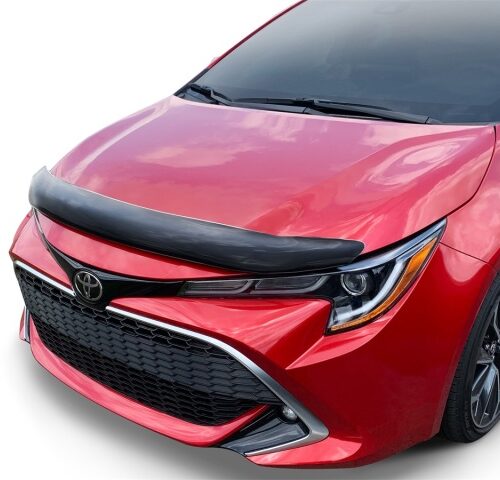 AVS 20-23 Toyota Corolla Carflector Hood Shield - Smoke - Image 2