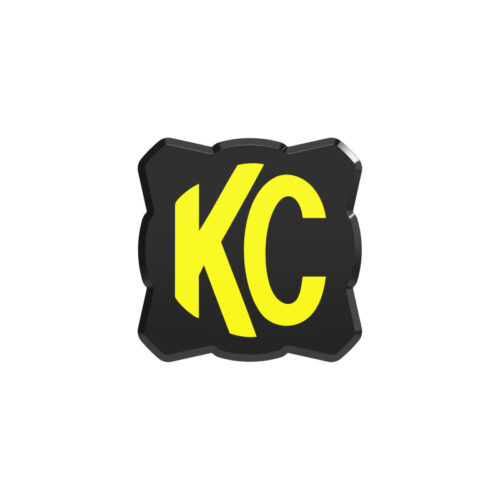 KC HiLiTES 5328 FLEX ERA 1 Single Light Cover ONLY (Black/Yellow KC Logo) - Image 8