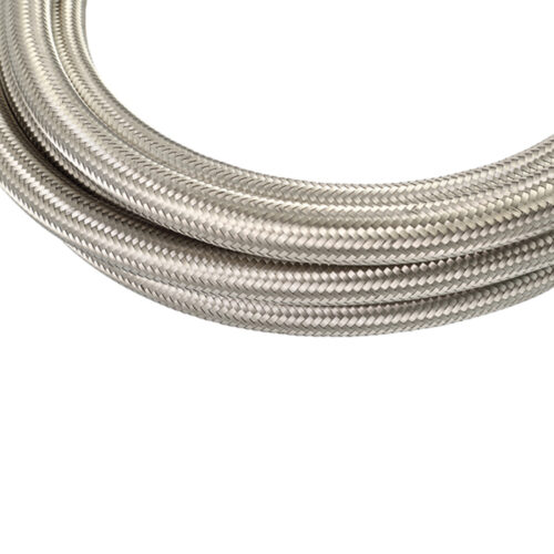 Mishimoto 10Ft Stainless Steel Braided Hose w/ -6AN Fittings - Stainless - Image 2