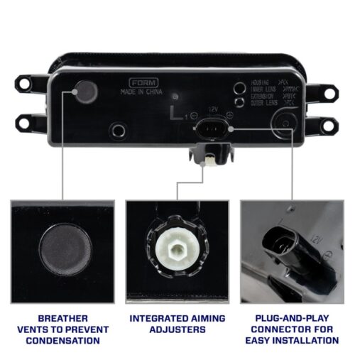 Form Lighting Type T3 Tacoma/Tundra/4Runner/Sequoia LED Fog Lights Yellow (Pair) - Image 7