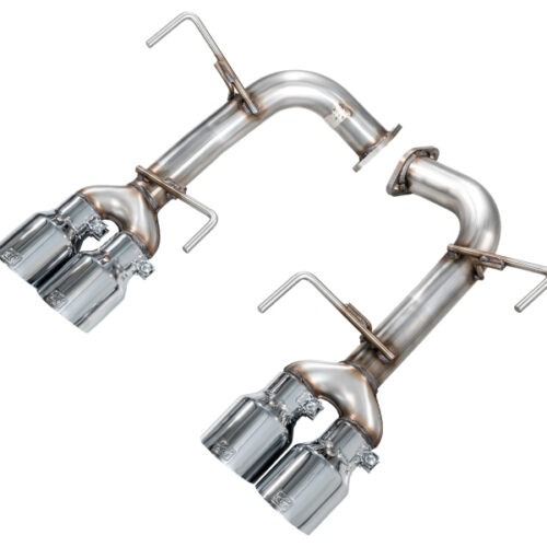AWE Tuning Track Edition Axle-Back Exhaust - Chrome Silver Tips for 22-25 Subaru VB WRX