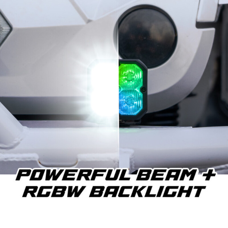 XKGlow XKmax RGBW Addressable Cube Light - Driving Beam - Image 3