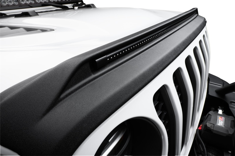 Husky Liners 19-21 Chevrolet Silverado 1500 Aeroskin Lightshield PRO - Blk - Image 2