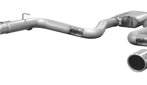 Alternative view of aFe Power MACHForce XP 07-17 Jeep Wrangler V6-3.6/3.8L 409 SS 2.5in Axle-Back Exhaust
