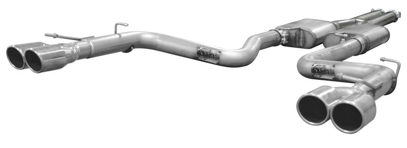 aFe Power MACHForce XP Exhausts Mufflers SS-409 EXH Muffler 4 ID In/Out 8 Dia - Image 2