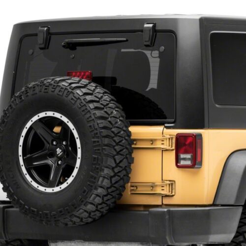Raxiom for 2007-2018 Jeep Wrangler JK w/ Hard Top Axial Series Rear Window Glass Hinge LED Lights - Image 5