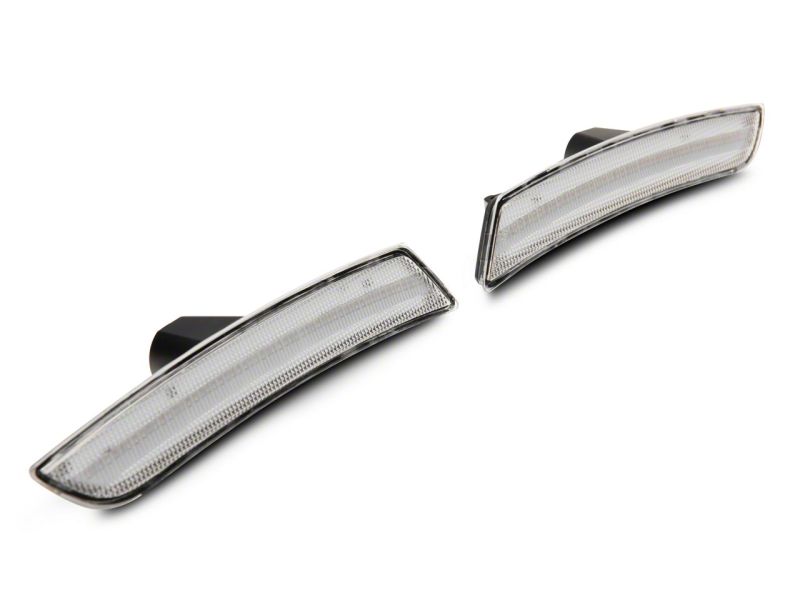 Raxiom for 2016-2023 Chevrolet Camaro Axial Series LED Front and Rear Side Markers- Clear - Image 2