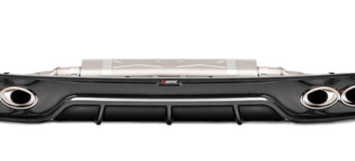 Akrapovic for 16-17 Porsche 911 Turbo/Turbo S (991.2) Rear Carbon Fiber Diffuser - High Gloss