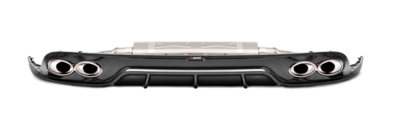 Akrapovic for 16-17 Porsche 911 Turbo/Turbo S (991.2) Rear Carbon Fiber Diffuser - High Gloss