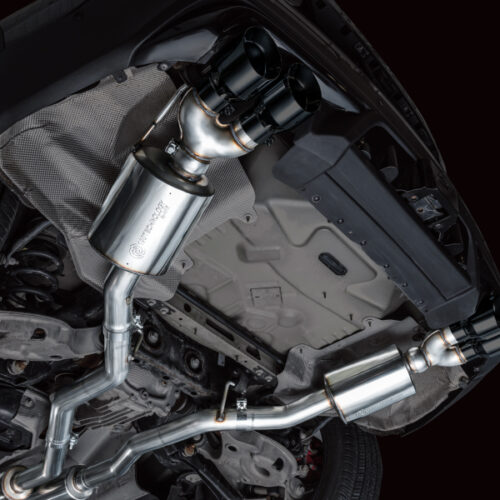 AWE Tuning Exhaust w/Diamond Blk Tips for 20-25 (Only Certain 2026 Models) Ford Explorer ST Touring Ed. - Image 4