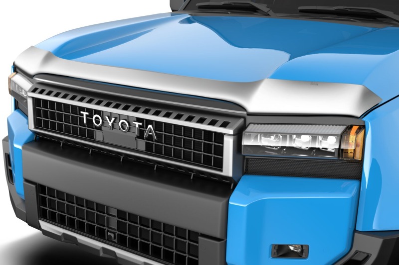 Husky Liners 24-25 Toyota Land Cruiser Aeroskin Hood Protector - Chrome
