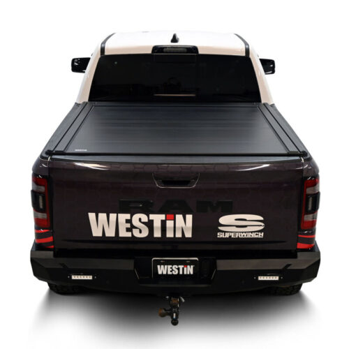 Westin 19-26 RAM 1500 New Body 5ft 7in. (67in) Bed Electric Retractable Tonneau Cover - Black - Image 5
