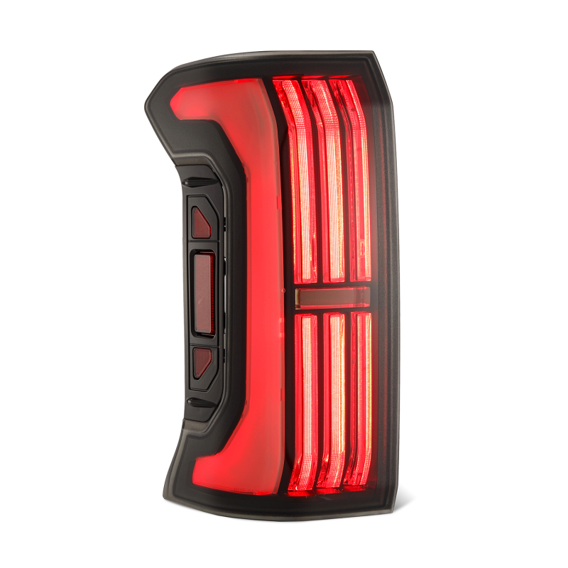 AlphaRex 24-25 Toyota Tacoma NOVA-Series LED Prismatic Tail Lights - Alpha-Black - Image 3
