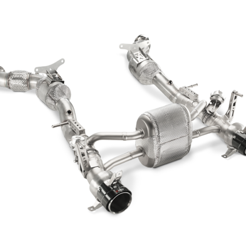 Akrapovic Slip-On Line (Titanium) w/ Carbon Tips for 16-17 Ferrari 488 GTB/488 Spyder - Image 5
