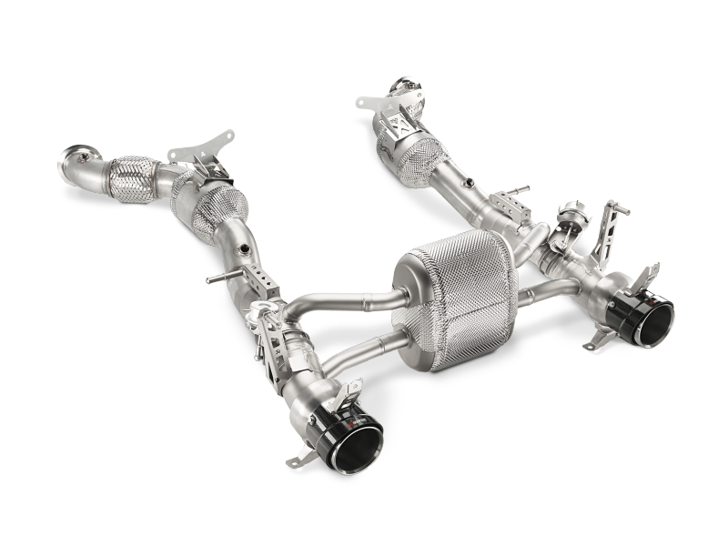 Akrapovic Slip-On Line (Titanium) w/ Carbon Tips for 16-17 Ferrari 488 GTB/488 Spyder - Image 5