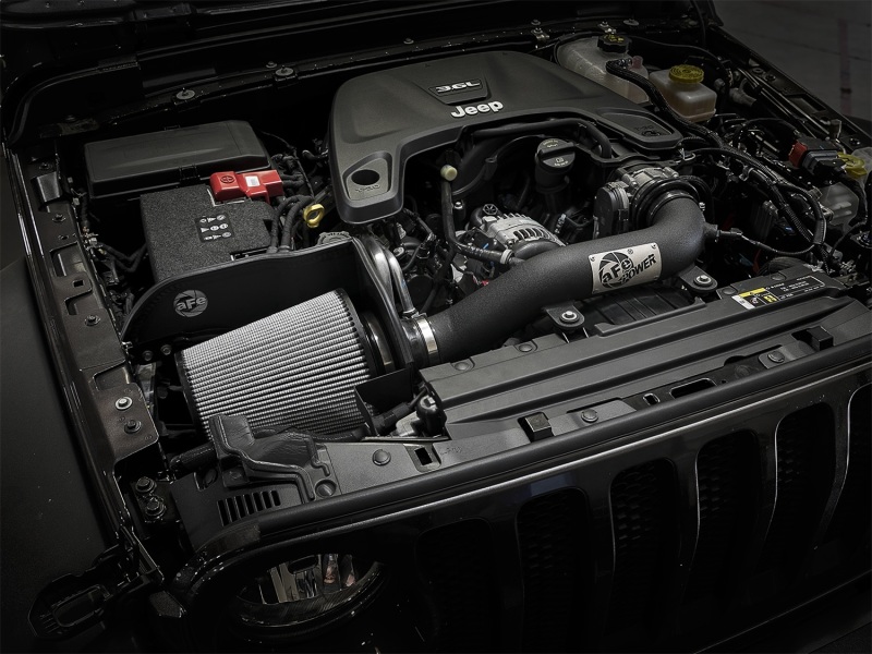 aFe Power Magnum FORCE Stage-2 XP Pro DRY S Cold Air Intake System 2018+ Jeep Wrangler (JL) V6 3.6L