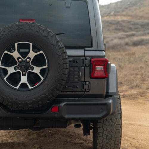 DV8 Offroad 2018-2025 Jeep Wrangler JL Tailgate Reinforcement Molle Panel - Image 9