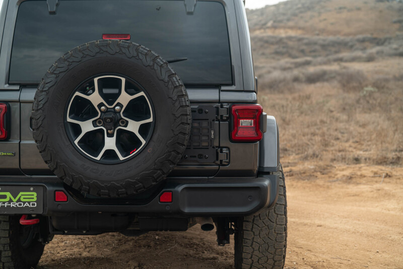 DV8 Offroad 2018-2025 Jeep Wrangler JL Tailgate Reinforcement Molle Panel - Image 9