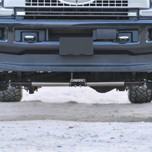 Fabtech 17-21 Ford F250/F350 4WD Dual Steering Stabilizer System w/DL 2.25 Shocks - Image 3