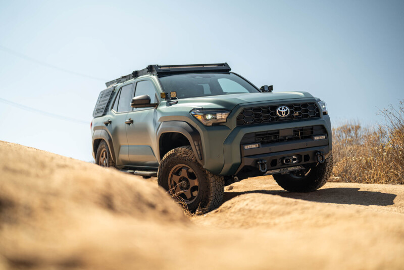 DV8 Offroad 2025 Toyota 4Runner Front Bumper w/ Centric Winch - Image 2