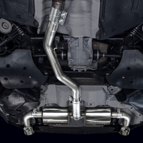 AWE Tuning Axle-Back Exhaust - Chrome Silver for 19-23 BMW 330i / 21-23 BMW 430i Base G2X Touring - Image 3