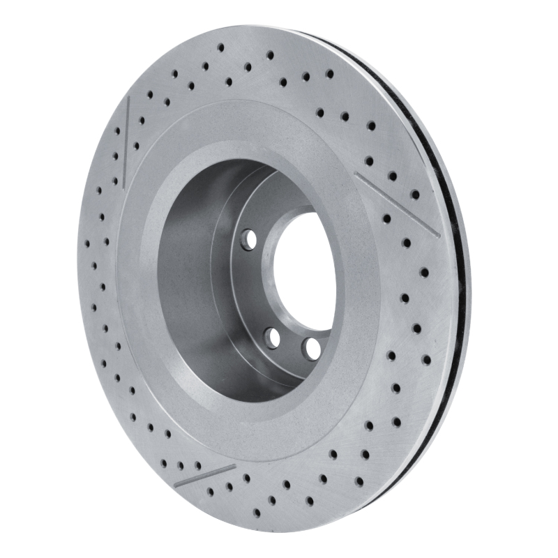 DFC 13-18 Mercedes-Benz G63 AMG Rear Drilled and Slotted Brake Rotor - Image 4