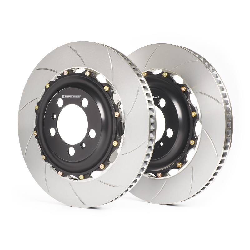 GiroDisc 11-12 Audi RS3 Sportback (8P) Zinc Plated Slotted Rear Rotors