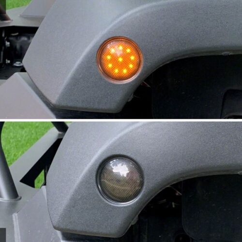 Raxiom for 2007-2018 Jeep Wrangler JK LED Side Marker Lights- Smoked - Image 4