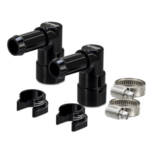 Mishimoto Heater Supply and Return Hose CNC Fitting Set for 2011+ Dodge Durango