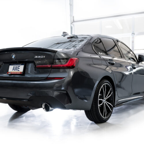 AWE Tuning Axle-Back Exhaust - Chrome Silver for 19-23 BMW 330i / 21-23 BMW 430i Base G2X Touring - Image 6