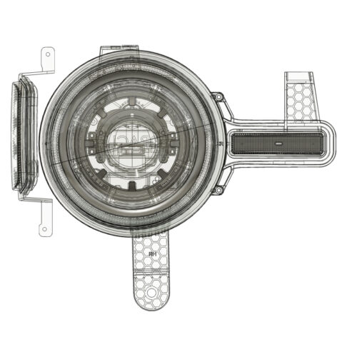 Oracle Ford Bronco 21+ Oculus Bi-LED Projector Headlights - Image 9