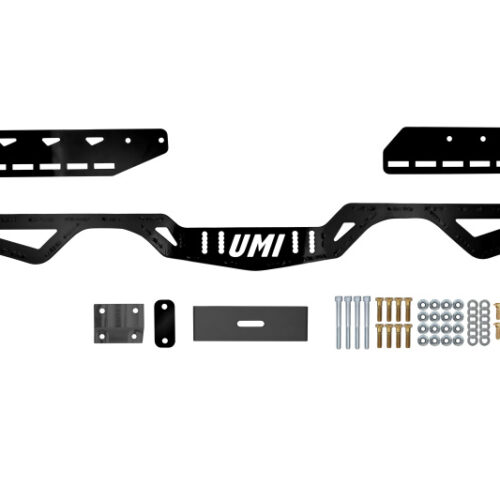 UMI Performance 78-88 GM G-Body Modular Adjustable Transmission Crossmember - Black