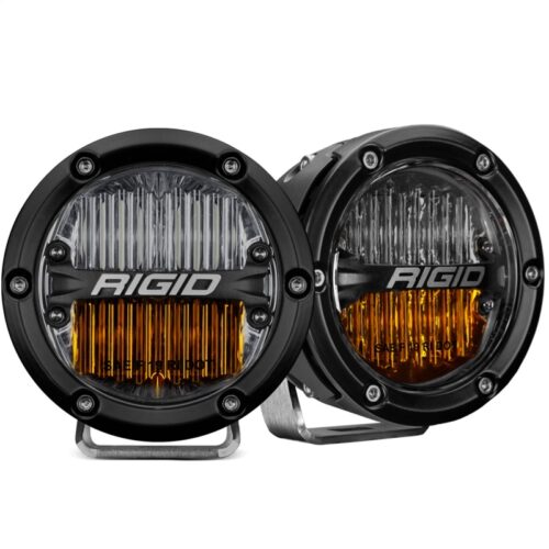 Rigid Industries 360-Series SAE Fog Yellow/White Pair - Image 6