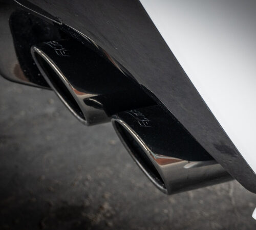 Borla 11981BC 15-24 Lexus RC F Axle-Back Exhaust System S-Type - Black Chrome - Image 3