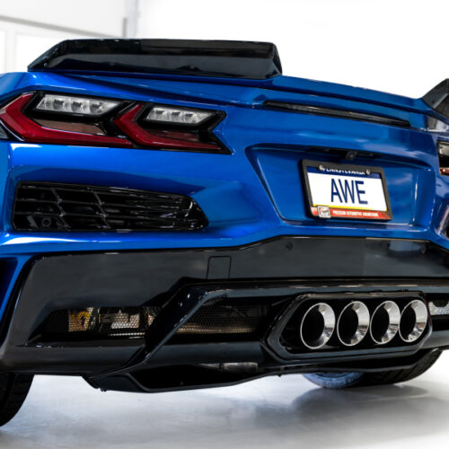 AWE Tuning SwitchPath Exhaust System - Chrome Silver Tips for 23-25 Chevrolet C8 Corvette Z06 5.5L - Image 10