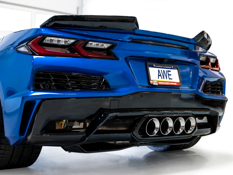 AWE Tuning SwitchPath Exhaust System - Chrome Silver Tips for 23-25 Chevrolet C8 Corvette Z06 5.5L - Image 10