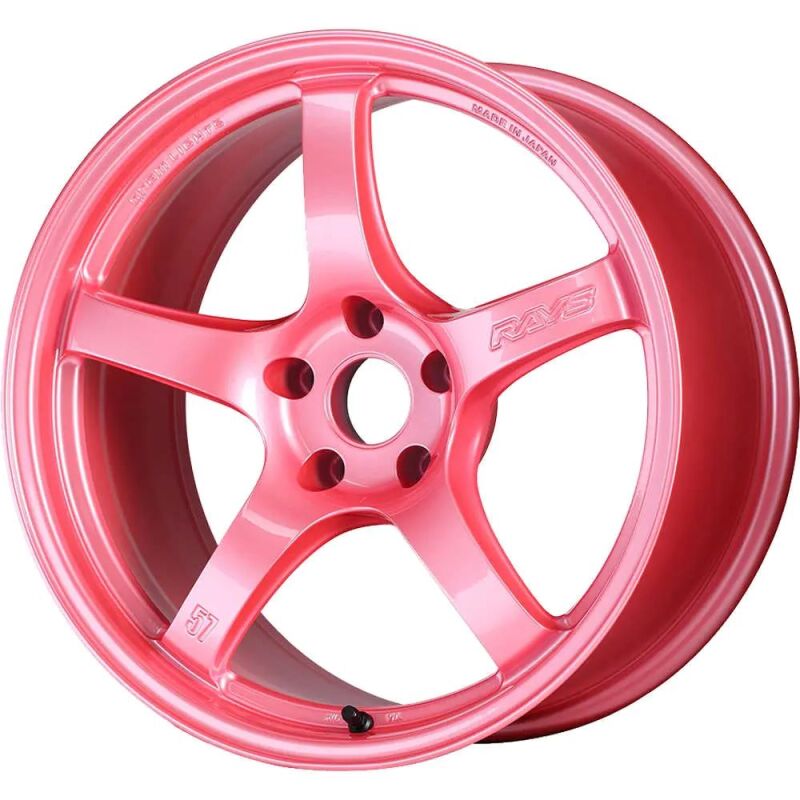 Gram Lights WGCRE35APP 57CR 15x8.0 +35 4x100 Sakura Pink Wheel (Special Order No Cancel)