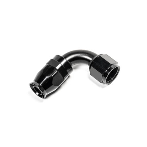 Radium Engineering 10AN Hose End 90 Degree PTFE -  BLACK