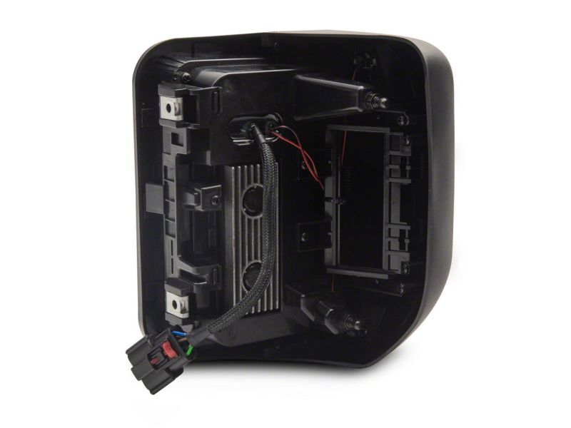 Raxiom for 2020-2023 Jeep Gladiator JT Axial Series LED Tail Lights- Black Housing (Smoked Lens) - Image 6