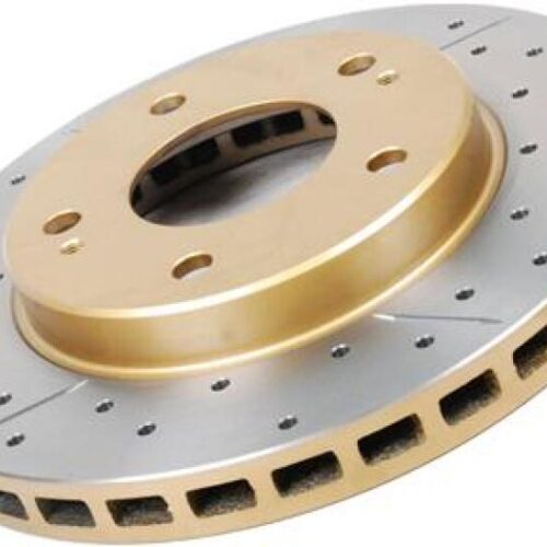 DBA 07-20 Cadillac Escalade Rear Street Series Drilled & Slotted Rotor