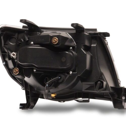 Raxiom for 2005-2011 Toyota Tacoma Axial Series Switchback Projector Headlights- Black Housing- Clear Lens - Image 3