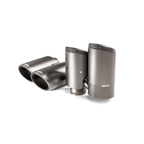 Akrapovic Tail Pipe Set (Titanium) for 2018+ Porsche Cayenne V6 (536)
