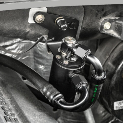 Alternative view of Radium Engineering 15-20  Ford F150 and Raptor EcoBoost PCV Catch Can Kit -  Fluid Lock
