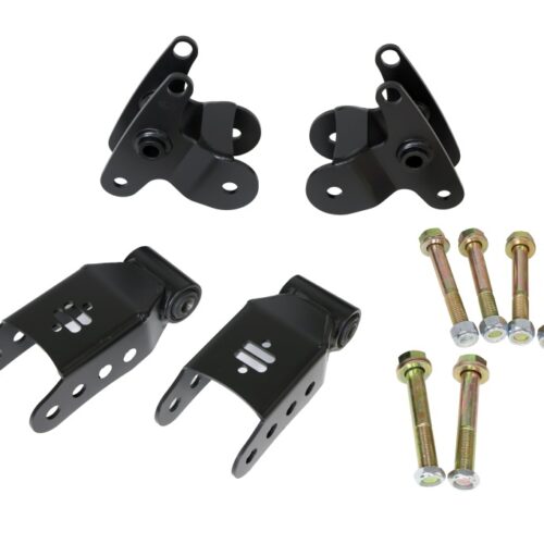 Ridetech 2015+ Ford F150 Leaf Spring Bracket Kit - Rear - Image 3