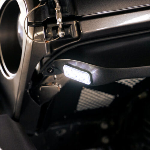 Alternative view of DV8 Offroad 18-23 Jeep Wrangler JL Slim Fender Flares