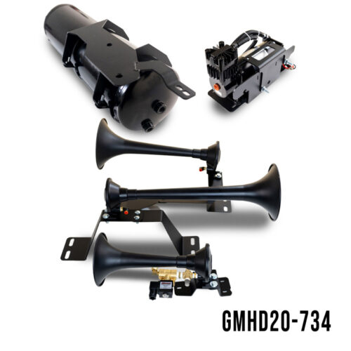 Kleinn 20-26 Chevrolet Silverado 2500 HD/ 3500 HD Onboard Air System w/ Model 730 Horns - Image 2