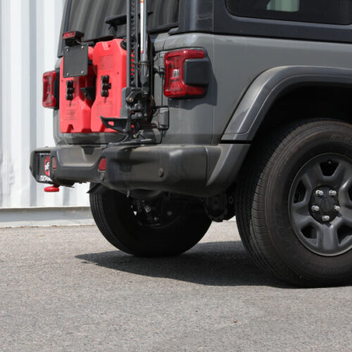 aFe Power MACH Force-Xp Axle-Back Exhaust System w/No Tip 18-20 Jeep Wrangler L4-2.0T / V6-3.6L - Image 3