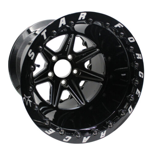 Race Star 72 ValStar 15x10 / 5x4.75BC / 5.5BS / 3.072in CB / Black w/Machined Accents Wheel