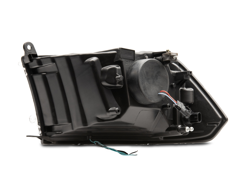 Raxiom for 2009-2018 RAM 1500 LED Halo Projector Headlights- Black Housing (Clear Lens) - Image 6