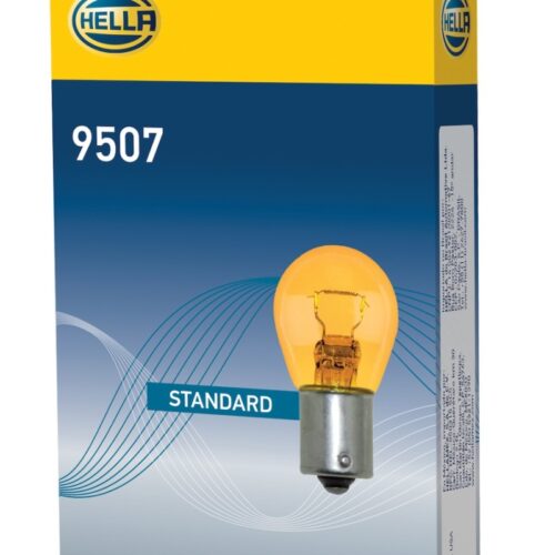 Hella Bulb 9507 24V 21W BAU15s S8 AMBER - Image 3